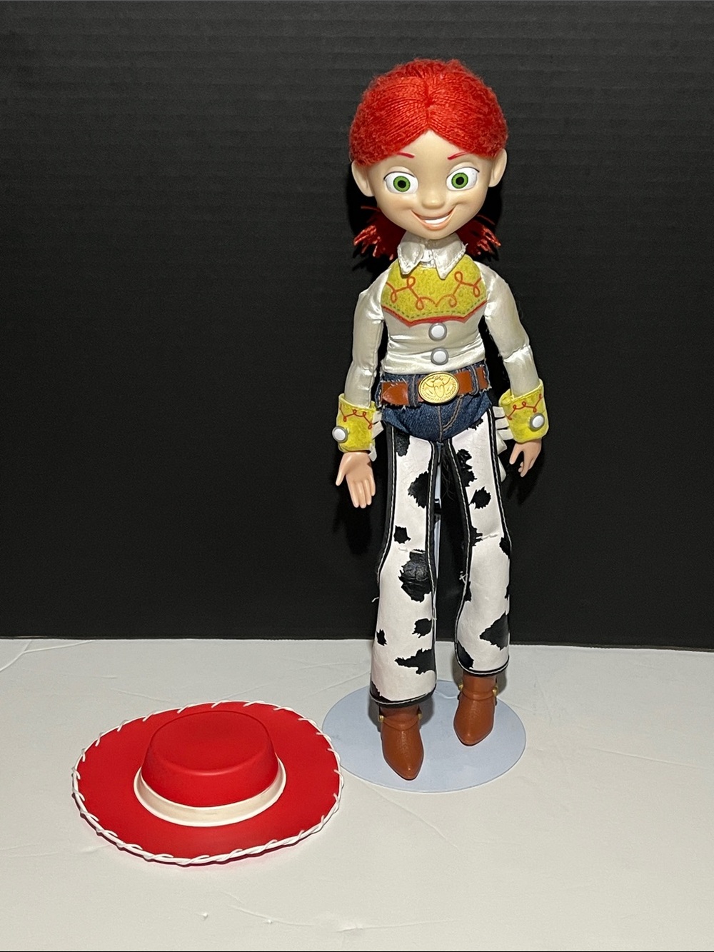 Disney/Pixar Toy Jessie Doll with Removable Red Hat/Yarn Hair